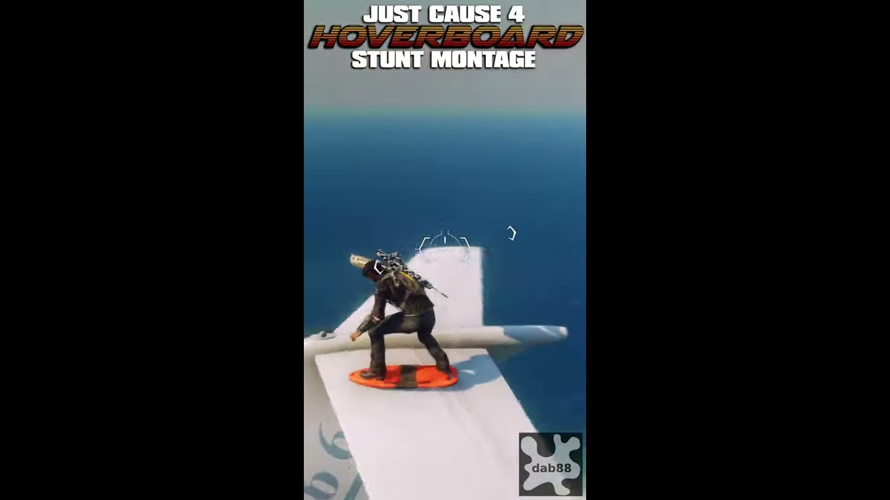 HOVERBOARD Jet Landing (JUST CAUSE 4 DLC) Stunt 