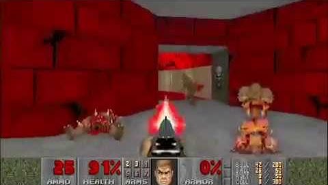 Ultimate Doom - E3:M1 Hell Keep 100%  (UV)