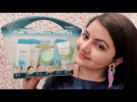 Himalaya neem facial kit demo | facial for acne prone oily skin at home for teenagers |skincare|RARA