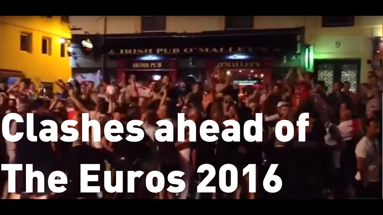 England fans involved in clashes in France ahead of Euros