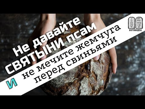 Не давайте святыни