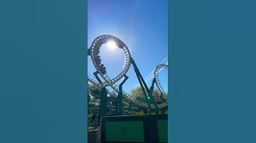 Python at #efteling - #shorts #rollercoaster #themepark #ride #epic #cool #amusementpark