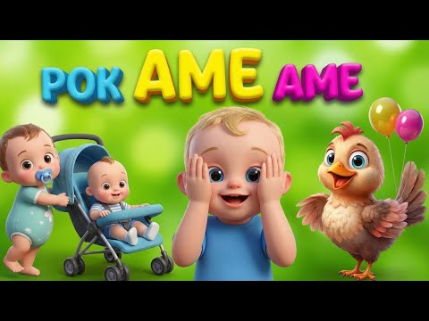 POK AME AME CILUK BAA❤️pok ame ame - lagu anak trending,lagu anak indonesia viral