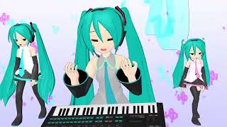 【初音ミク】キーボード買った【オリジナル曲】