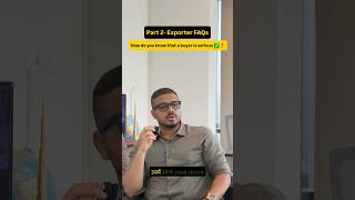 Part 2- Exporter FAQs #business #export #foryou #viral #explore
