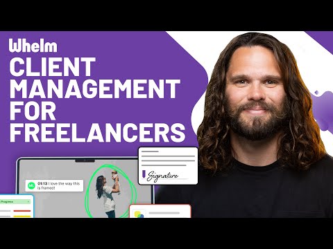 The Client Management Platform for Freelancers | Whelm