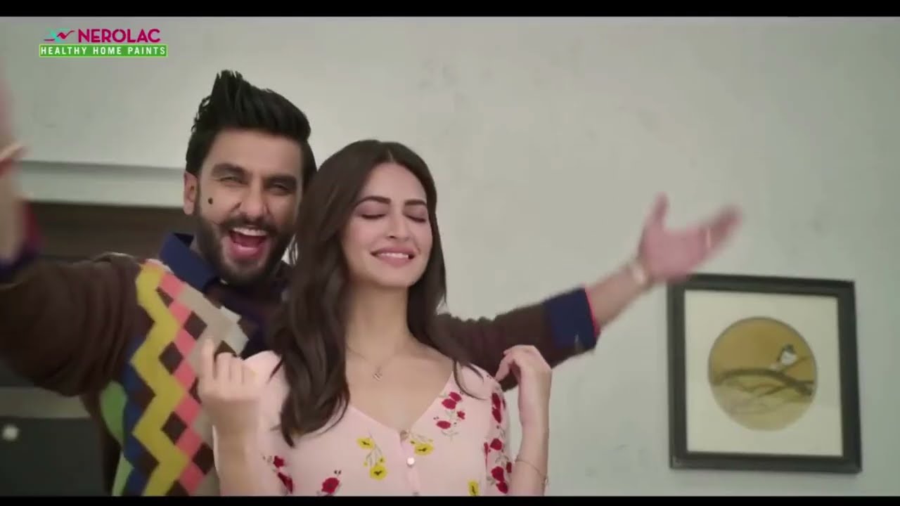 Collection of Ranveer Singh Nerolac Paints Advertisement 