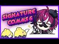 ZATSU & SIGNATURE COMMISSIONS 6【NIJISANJI EN | Doppio Dropscythe】