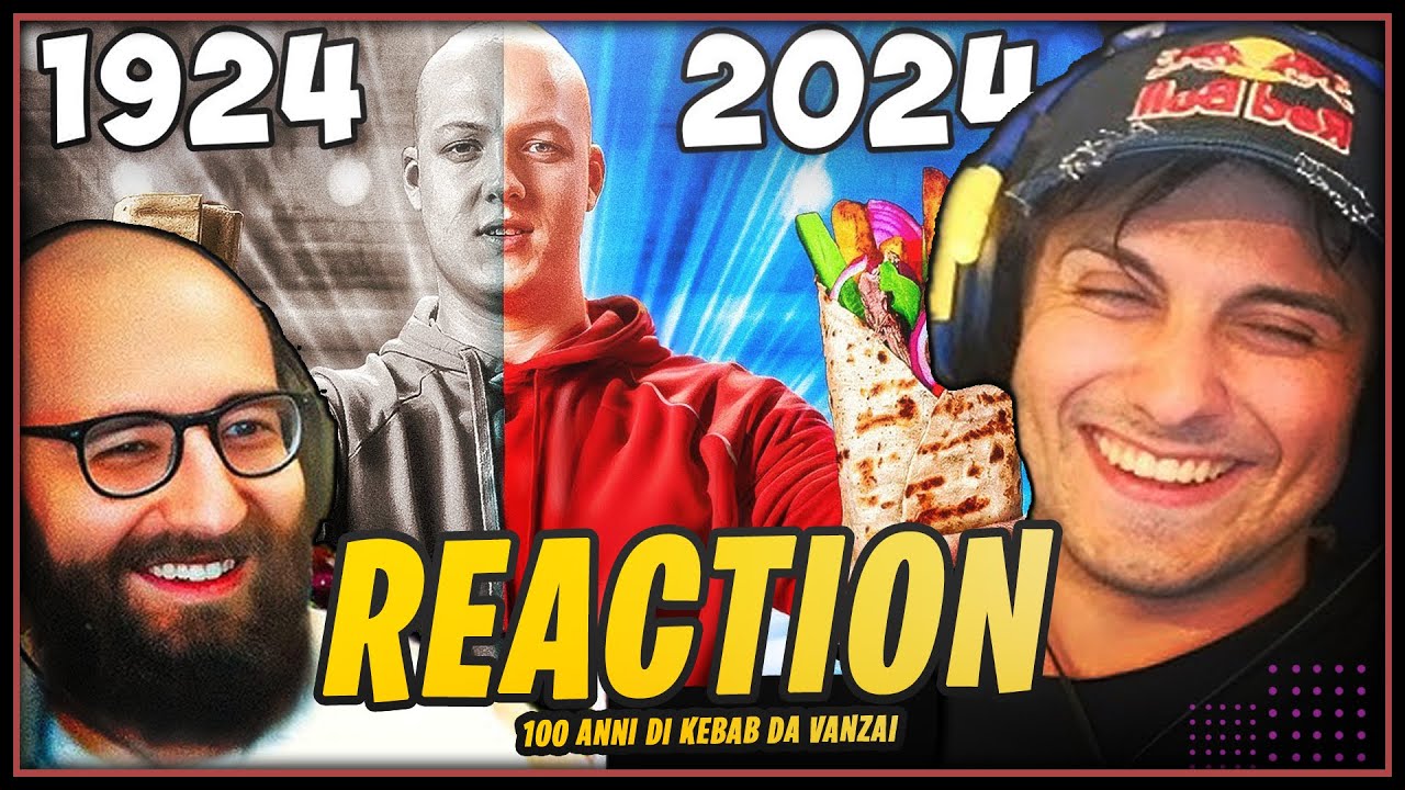 🌯BLUR REACTION A HO CUCINATO 100 ANNI DI SHAWARMA KEBAB DA VANZAI CON MARZA MANUUXO PESH🌯