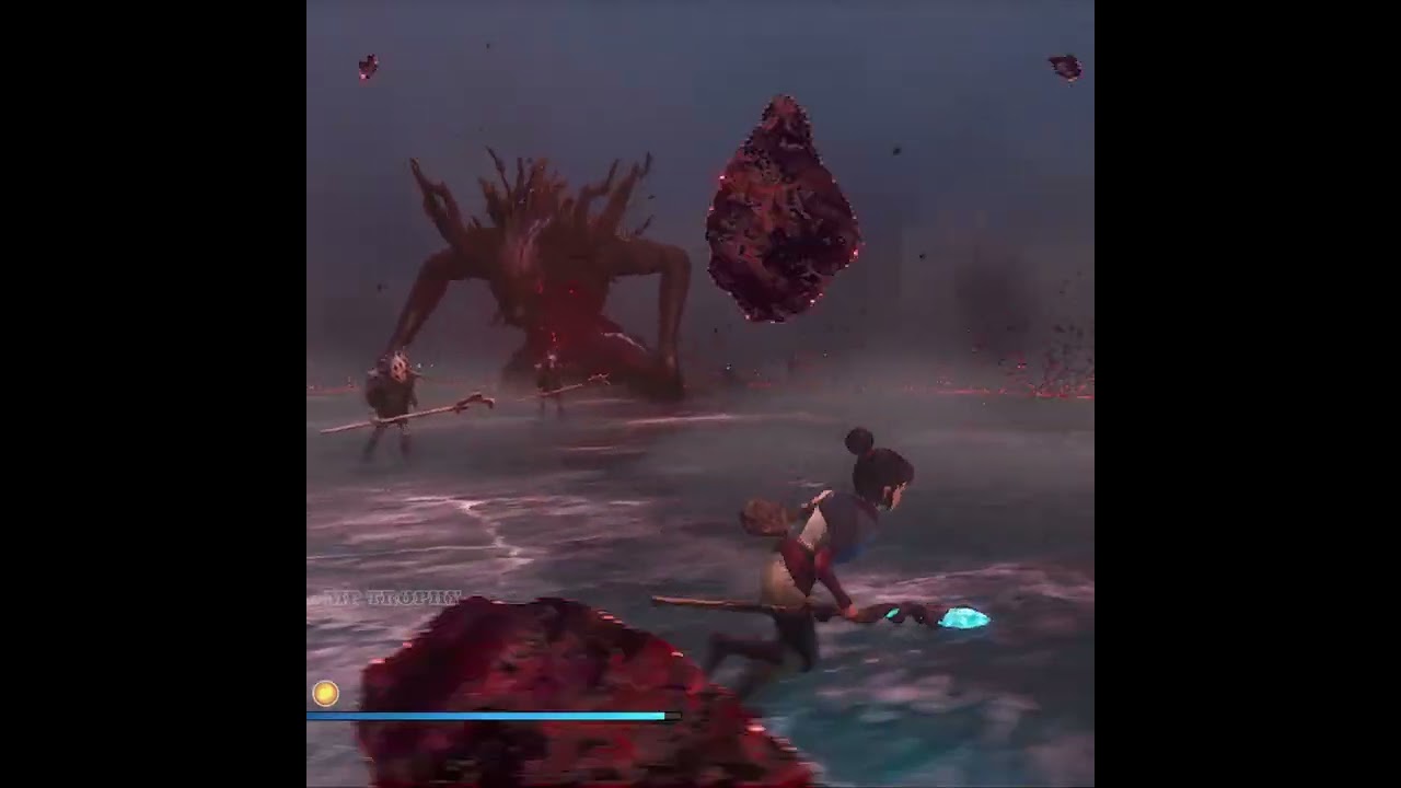 Kena: Bridge of Spirits | Corrupt Rot God Boss Fight | How to Beat Rot God | MP Trophy 