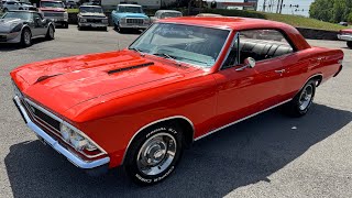 1966 Chevrolet Chevelle $35,900 Maple Motors TEST DRIVE 4 Speed 454 Big Block