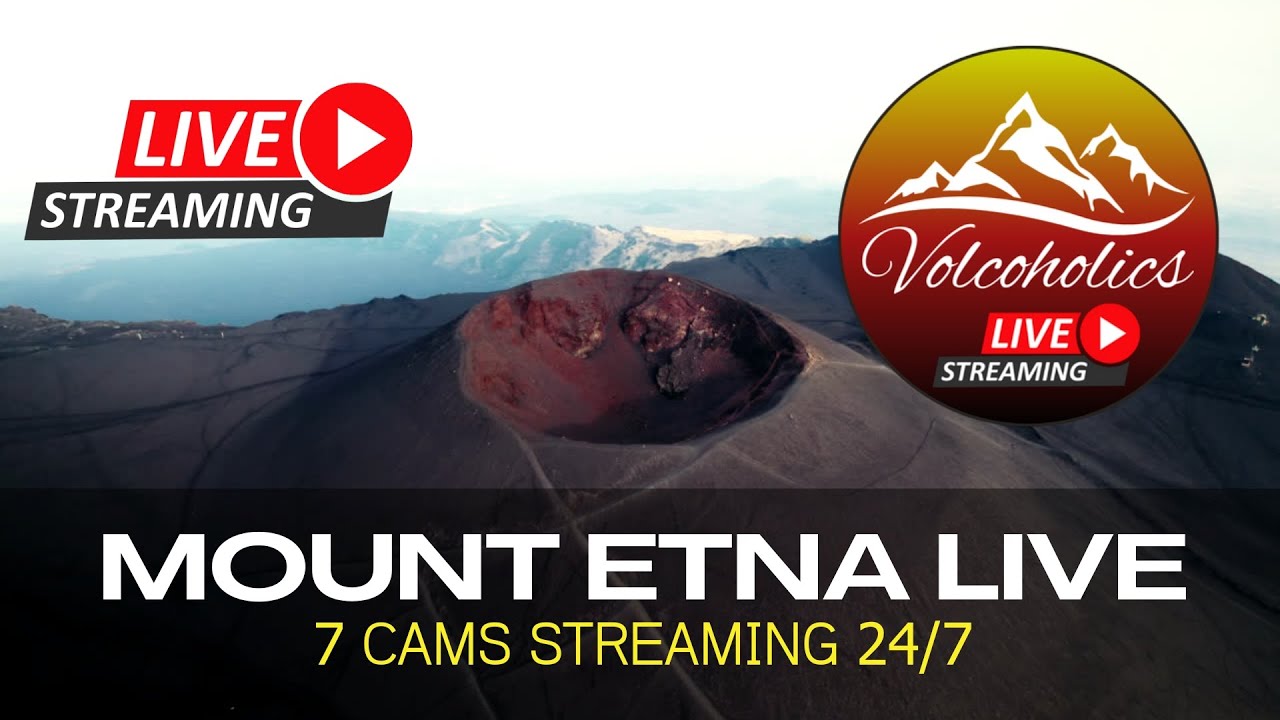 🔴 Live Mt Etna: Eruption Watch : Real-Time - Multi Cam