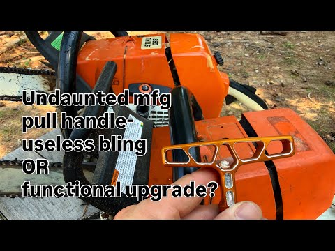 Undaunted Mfg Recoil Handle- Practical Upgrade Or Silly Bling?