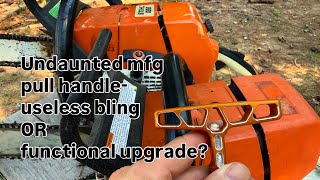 Undaunted Mfg Recoil Handle- Practical Upgrade Or Silly Bling?