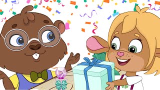 Zabezoo : Ears' N'Tail 🐦The birdhouse 🐦 Cartoon Shows For Kids | Cartoon Candy