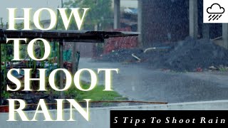 How To Shoot Rain In Mobile| Rain Cinematography| Tips & Tricks| Cinematic| Yash Tadkar