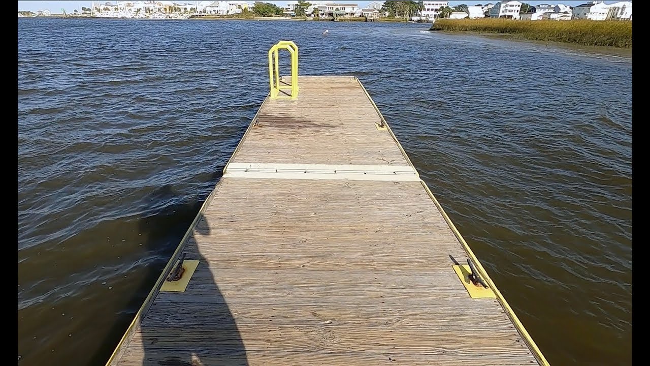 Burte 880 lb Fishing NC Boat Ramps YouTube