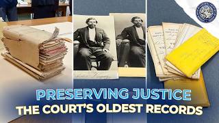 Inside the Court's Earliest Records at the Huntington Library