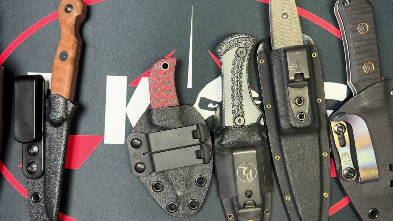 Saturday's Chat. - How I carry my EDC Fixed Blades? ( Mummert Clip, Discreet Carry Concepts)