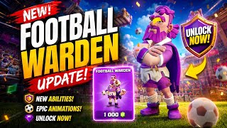 NEW Football Warden Update! ⚽ Unlock Football Warden Skin in Clash of Clans 2026 