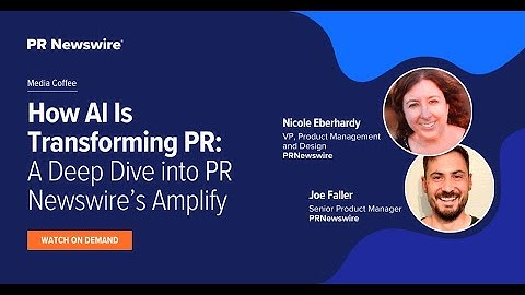 Media Coffee | How AI Is Transforming PR: A Deep Dive into PR Newswire’s Amplify