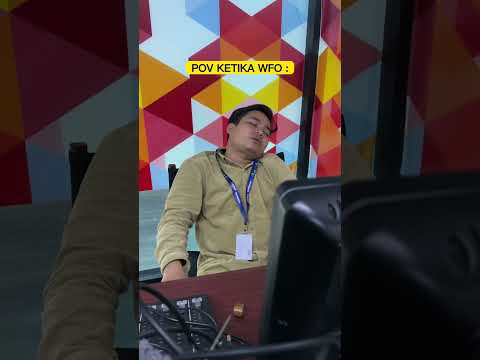 Kira2 bakalan gini ga sih kalo aturan berlaku?? Kamu lebih suka wfh ato wfo ??