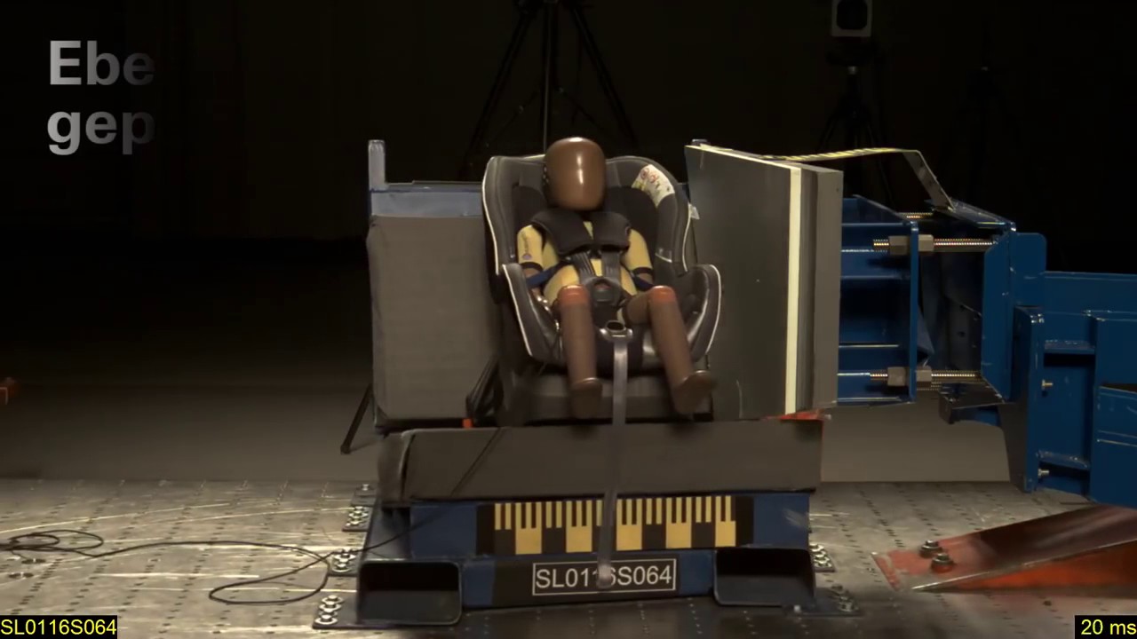 Stiftung Warentest 2016, май | Детские автокресла, опасные при боковом ударе