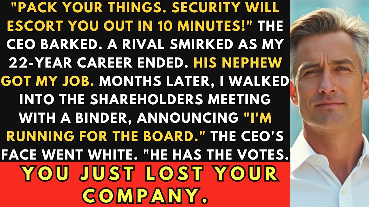 They Fired Me in 10 Minutes—I Took Their Boardroom