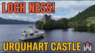 We Anchored Directly Below a Scottish Castle | Loch Ness Arrival