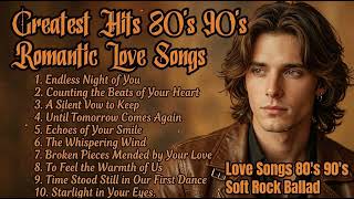 90's Love Ballad Greatest Hits 💖 Your Love Is Where I Belong | Romantic Soft Rock Love Songs Vol. 86 screenshot 1