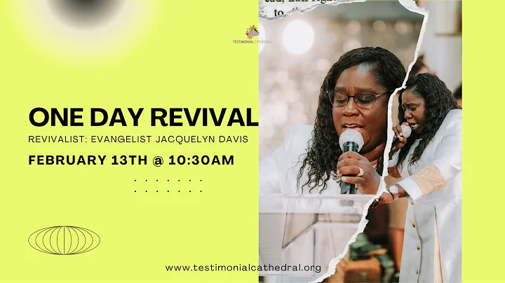 One Day Revival | Testimonial Cathedral | Pastor J...