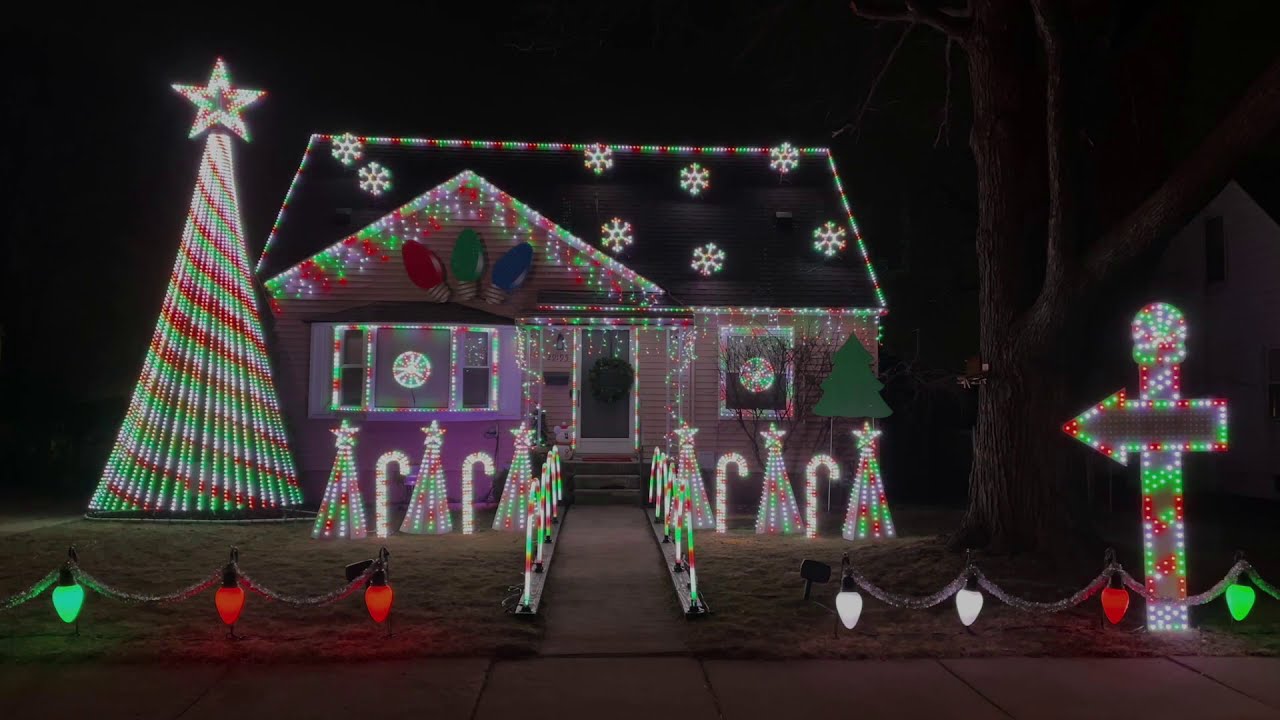 Christmas Vacation 2020 Christmas Light Show YouTube