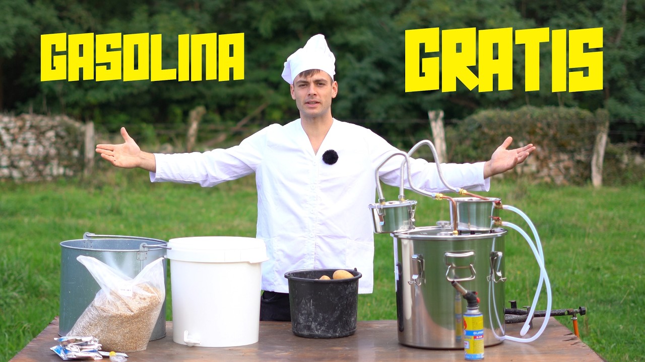 Cómo hacer COMBUSTIBLE a partir de PATATAS o AZUCAR