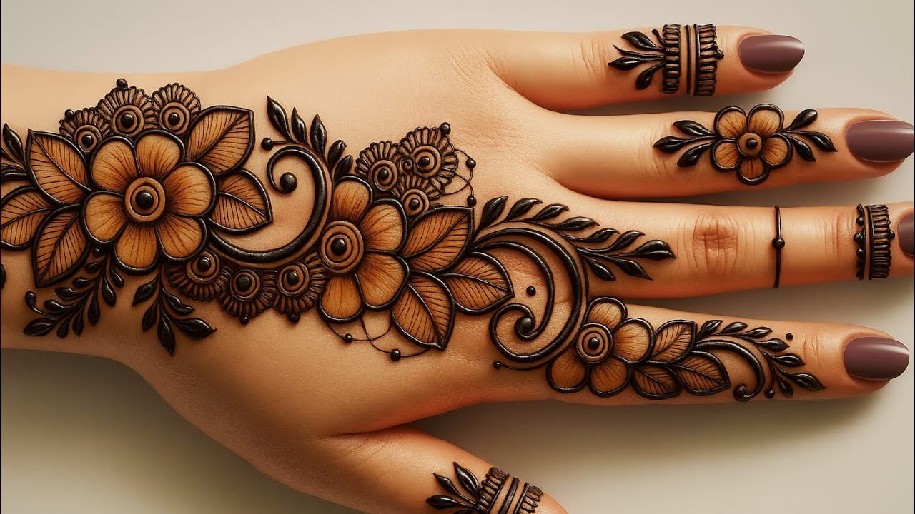 advance eid  special Beautiful mehndi design for hands 2024 |New stylish mehndi design |mehndi