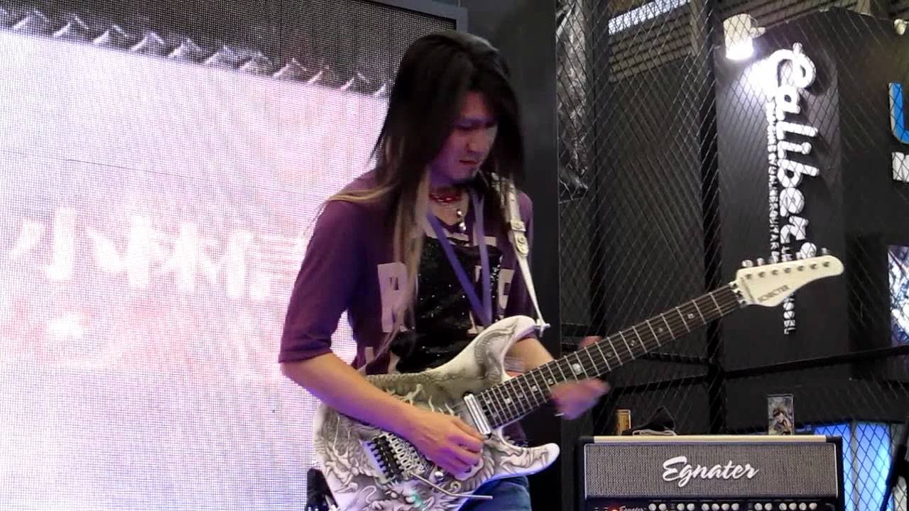 Schecter 代言人 地獄使者 小林信一 Shinichi Kobayashi @ Music China 2011