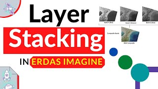 How to do layer Stacking on ERDAS Imagine 2022 || How to create Composite Band Satellite Image