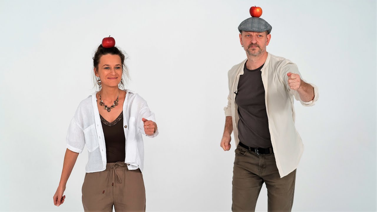 TANECZNY ŻYROSKOP - ćwiczenia taneczne do rytmu mazurka