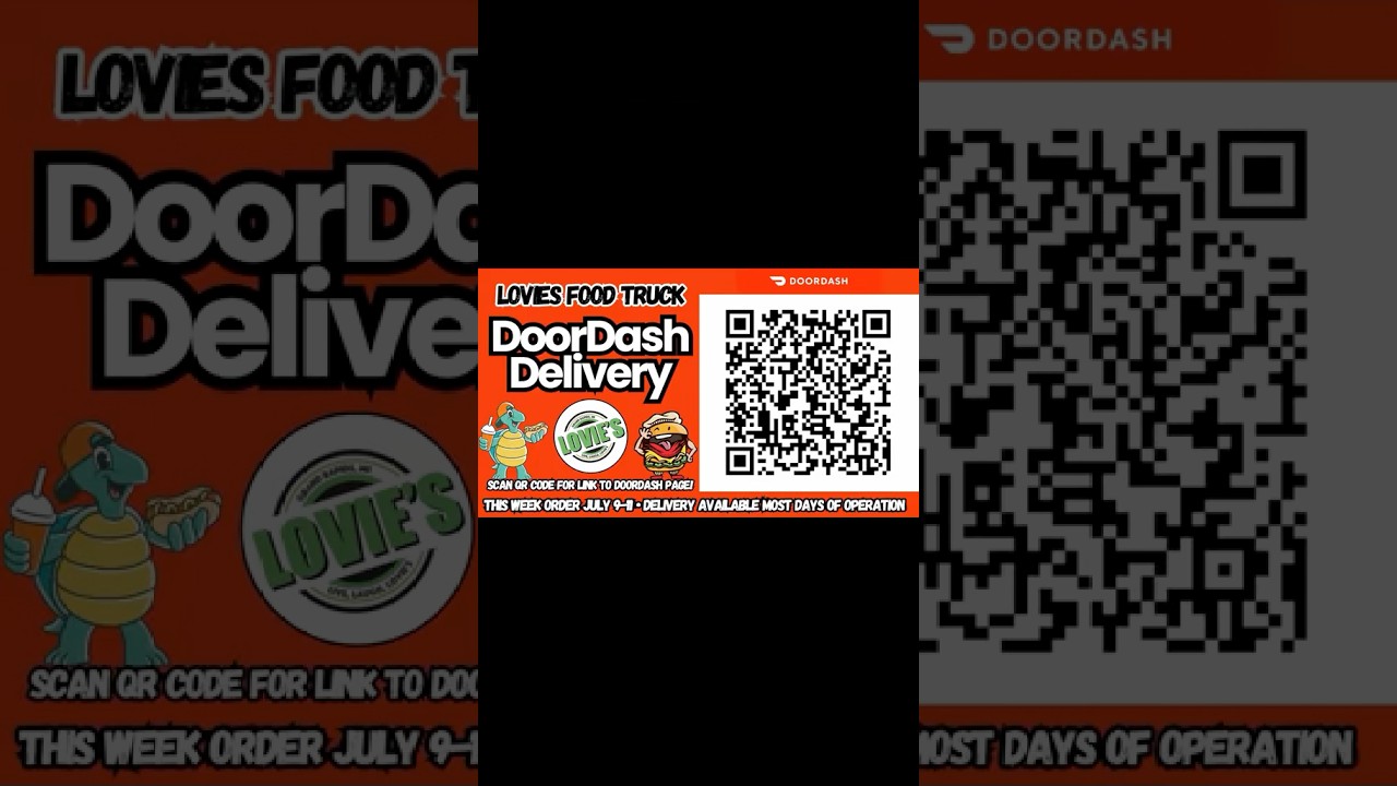 Don’t forget, we offer DoorDash Delivery! 🍔🌭