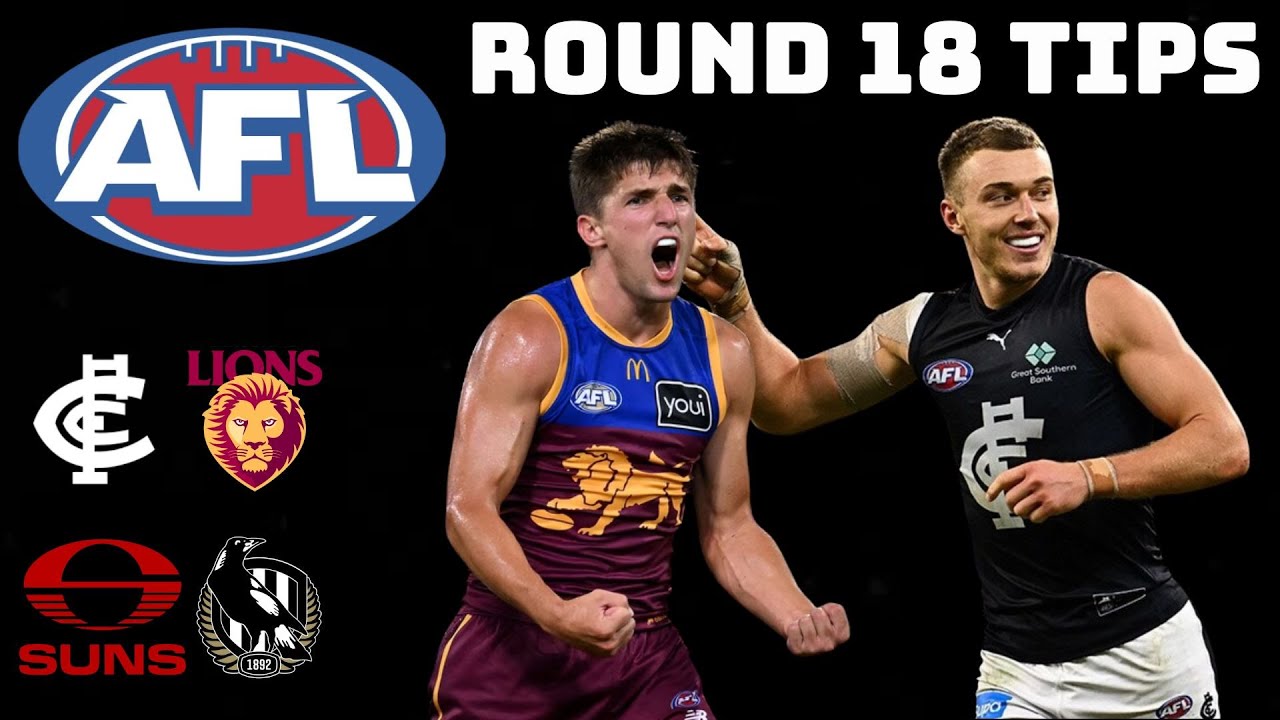 AFL Tips Round 18 2025