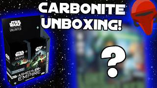 SWU: Ashes of the Empire Carbonite Unboxing #3!