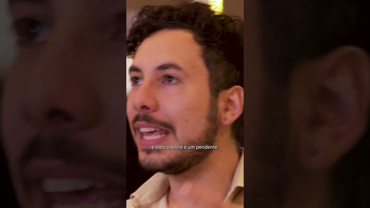 Lustre &eacute; um pendente. | #shorts