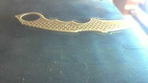 CS GO Karambit 3d Print Timelapse