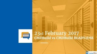 CMDBuild vs CMDBuild REDY2USE - Webinar