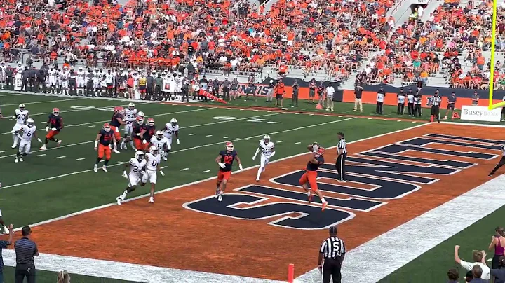 Virginia at Illinois 2022 - DeVito to Reiman TD
