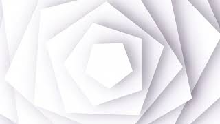 4K 3D TWIRLS RECTANGLE WHITE BACKGROUND | ABSTRACT VIDEO BACKGROUND | LOOP VIDEO STOCK VIDEO FREE