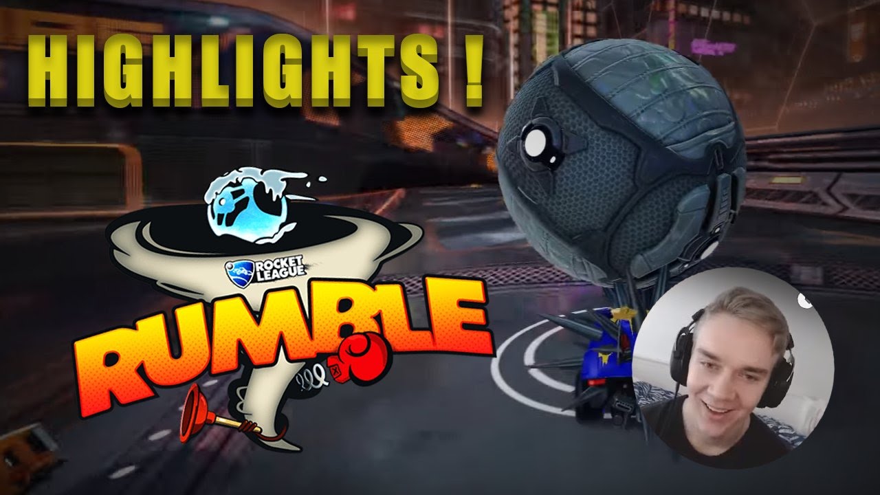 Rocket League | RUMBLE Highlights! (Funny Moments)