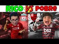 RICO VS POBRE FLAMENGO vs LIVERPOOL NO ROCKET LEAGUE | PEDRO MAIA