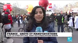 Grève du 17 décembre : tous les syndicats unis avant des consultations demain