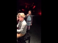 Tiara Louis singing "Light of the world" by Lauren Daigle with Tom Mandel on the piano.