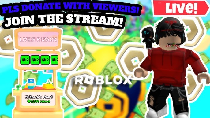 🔴 LIVE) this is a raising stream (Roblox Pls Donate) 